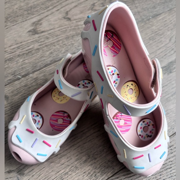 Mini Melissa donut glaze girls shoes size 11 - Picture 4 of 6